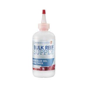 10 OZ. BOTTLE BRS EXTRA THICK GEL SUPER GLUE - BULK REEF SUPPLY 10 OZ. BOTTLE BRS EXTRA THICK GEL SUPER GLUE - BULK REEF SUPPLY