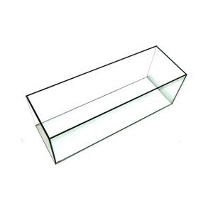 12 GALLON BOOKSHELF RIMLESS TANK - STANDARD GLASS - MR. AQUA