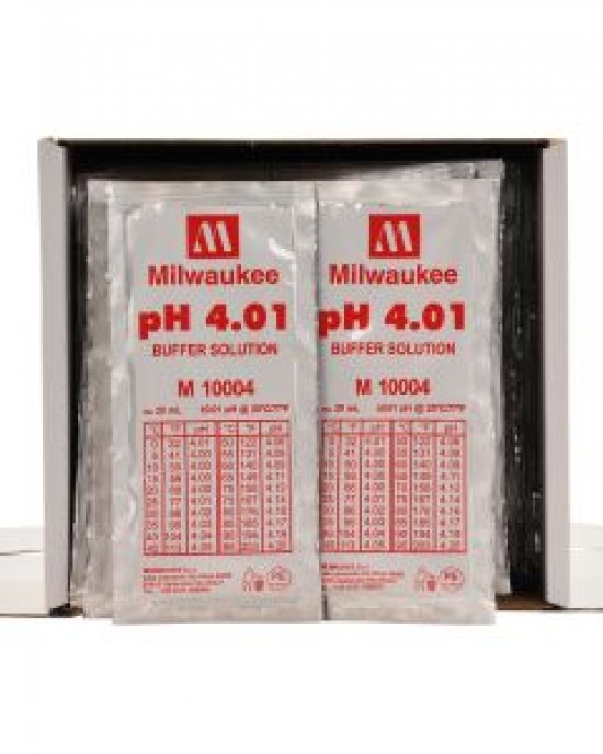 4.01 CALIBRATION SOLUTION BOX OF 25 - MILWAUKEE 4.01 CALIBRATION SOLUTION BOX OF 25 - MILWAUKEE