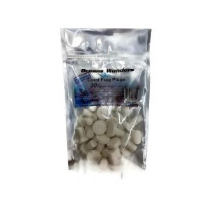 BRIGHT WHITE CERAMIC CORAL FRAG PLUGS - OCEANS WONDERS BRIGHT WHITE CERAMIC CORAL FRAG PLUGS - OCEANS WONDERS