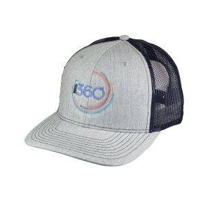 BRS 360 HAT - GRAY/NAVY - BULK REEF SUPPLY