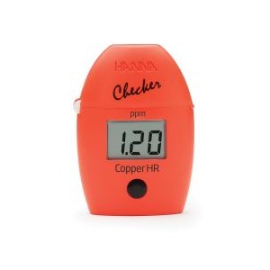 COPPER HIGH RANGE COLORIMETER HI702 HANNA CHECKER - HANNA INSTRUMENTS COPPER HIGH RANGE COLORIMETER HI702 HANNA CHECKER - HANNA INSTRUMENTS