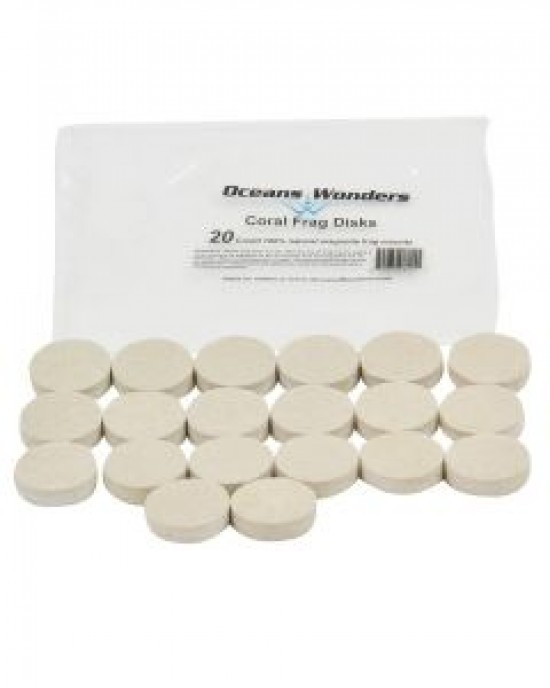 CORAL FRAG DISKS - OCEANS WONDERS CORAL FRAG DISKS - OCEANS WONDERS