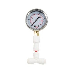 GLYCERIN FILLED PRESSURE GAUGE 1-100 PSI - BULK REEF SUPPLY
