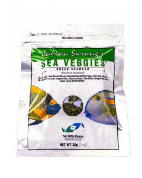GREEN SEA VEGGIES SEAWEED SHEETS - TWO LITTLE FISHIES GREEN SEA VEGGIES SEAWEED SHEETS - TWO LITTLE FISHIES