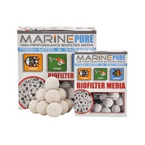 MARINEPURE CERAMIC BIOMEDIA 1 1/2†SPHERES MARINEPURE CERAMIC BIOMEDIA 1 1/2†SPHERES