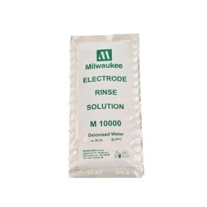 MILWAUKEE INSTRUMENTS ELECTRODE RINSE SOLUTION, SINGLE USE PACKETS