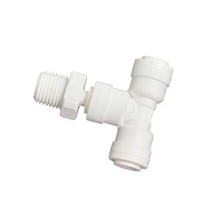 MUR-LOK SWIVEL TEE 1/4