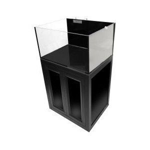 NUVO EXT 50 LAGOON AQUARIUM WITH BLACK APS STAND - INNOVATIVE MARINE