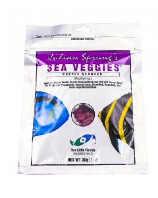 PURPLE SEA VEGGIES SEAWEED SHEETS - TWO LITTLE FISHIES PURPLE SEA VEGGIES SEAWEED SHEETS - TWO LITTLE FISHIES