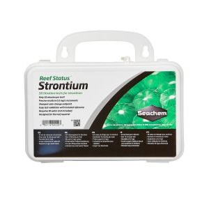 REEF STATUS STRONTIUM TEST KIT - SEACHEM