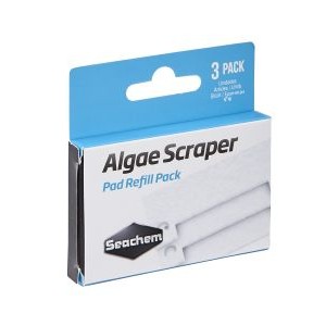 REPLACEMENT SOFT PADS FOR SEACHEM ALGAE SCAPER (3 PACK) - SEACHEM REPLACEMENT SOFT PADS FOR SEACHEM ALGAE SCAPER (3 PACK) - SEACHEM