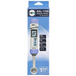 SAL-1700 SALINITY TEMPERATURE TESTING PEN - HM DIGITAL SAL-1700 SALINITY TEMPERATURE TESTING PEN - HM DIGITAL