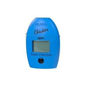 TOTAL CHLORINE COLORIMETER HI711 HANNA CHECKER - FRESH WATER TOTAL CHLORINE COLORIMETER HI711 HANNA CHECKER - FRESH WATER