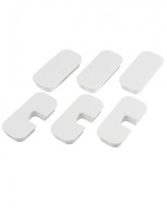 AQUARIUM CONTROLLER BOARD SMALL CORD CUTOUT PLUGS - WHITE - ADAPTIVE REEF