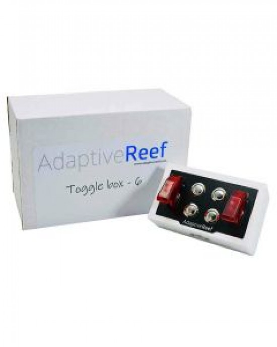 6 WAY SWITCH TOGGLE BOX FOR APEX CONTROLLER - ADAPTIVE REEF