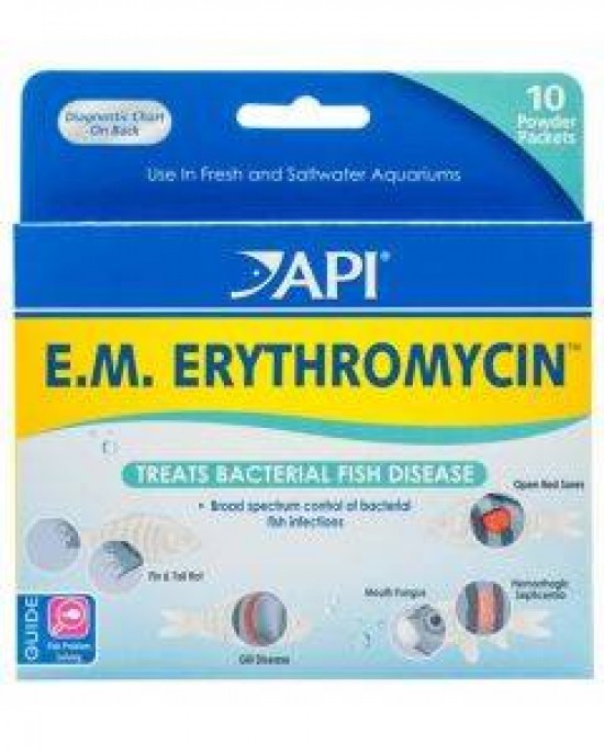 EM ERYTHROMYCIN MEDICATION - 10CT POWDER PACKETS - API