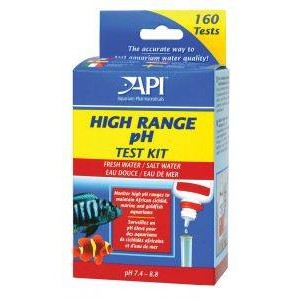 FRESHWATER/SALTWATER HIGH RANGE PH TEST KIT, TEST KIT OF 250 TESTS - API FRESHWATER/SALTWATER HIGH RANGE PH TEST KIT, TEST KIT OF 250 TESTS - API