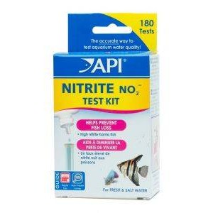 FRESHWATER /SALTWATER NITRITE TEST KIT, TEST KIT OF 180 TESTS - API FRESHWATER /SALTWATER NITRITE TEST KIT, TEST KIT OF 180 TESTS - API
