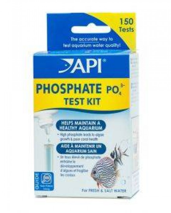 FRESHWATER/SALTWATER PHOSPHATE TEST KIT (150 TESTS) - API