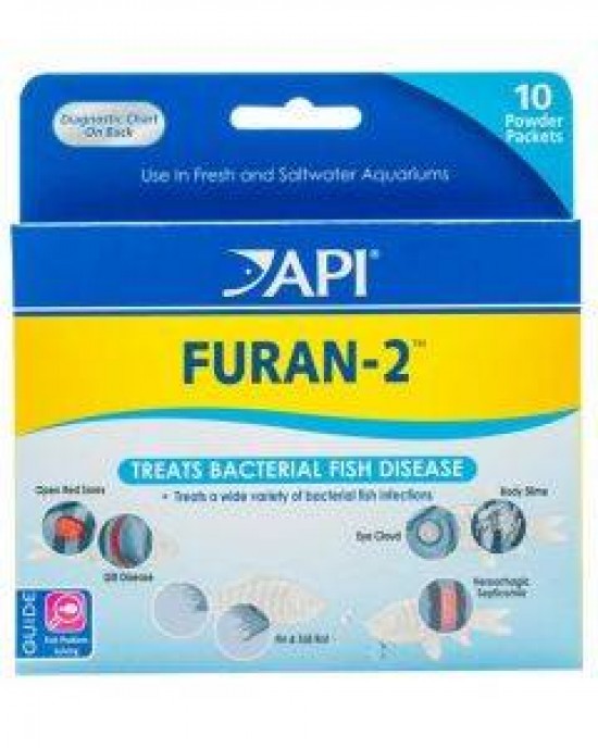 FURAN-2 MEDICATION - 10CT POWDER PACKETS - API