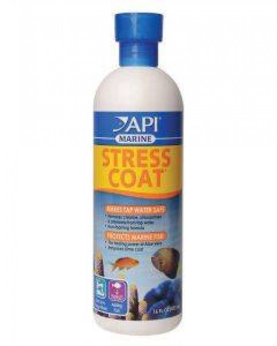 16OZ STRESS COAT MARINE WATER CONDITIONER - API