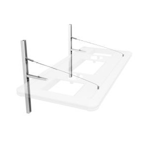 FLOATING SUSPENSION HYBRID LIGHT FIXTURE HANGING SYSTEM - WHITE - AQUATIC LIFE