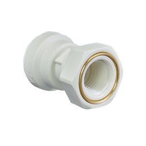 1/8" FEMALE NPT X 1/4quot; PUSH CONNECT ADAPTER - JOHN GUEST